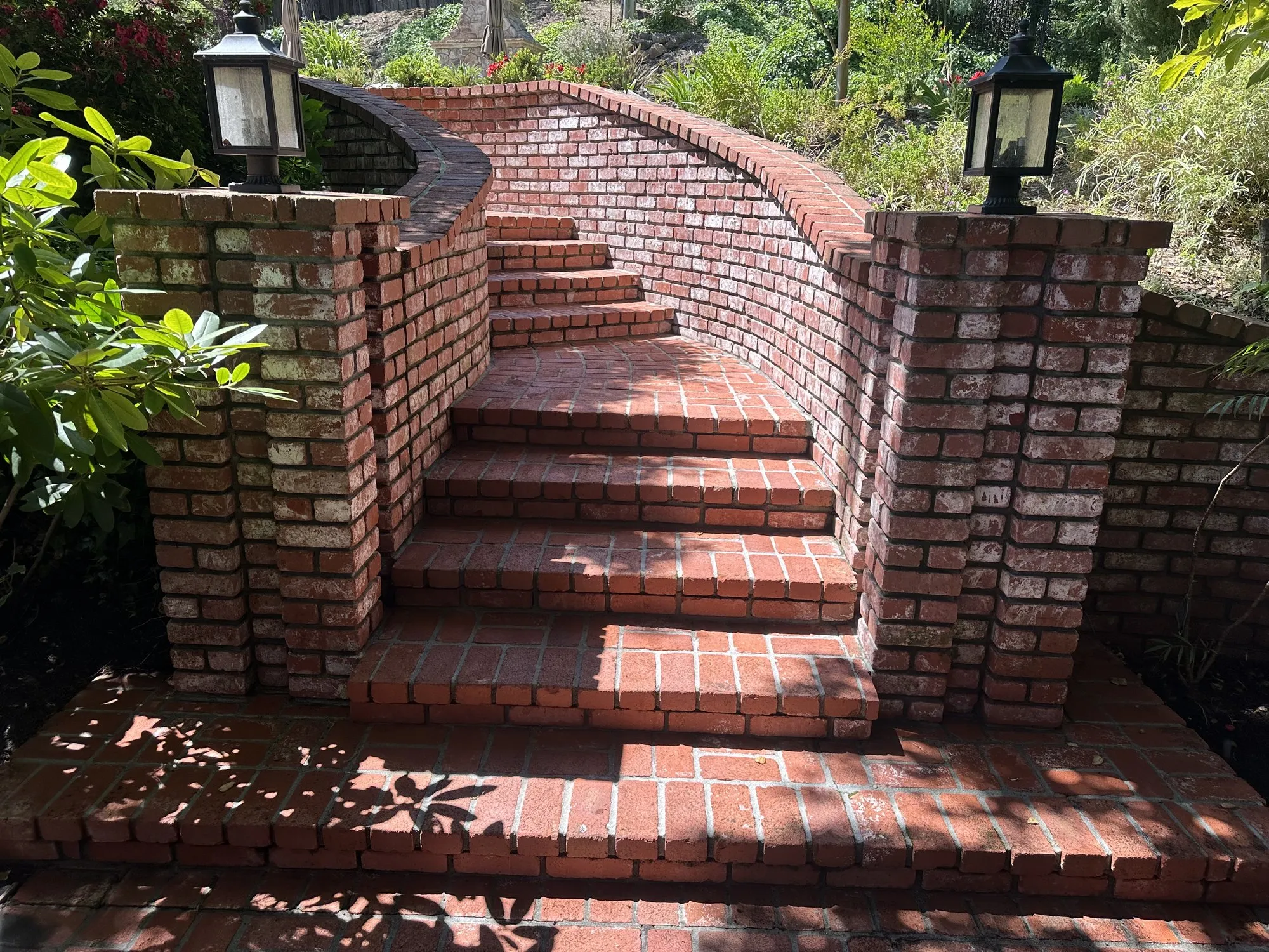 Brick steps