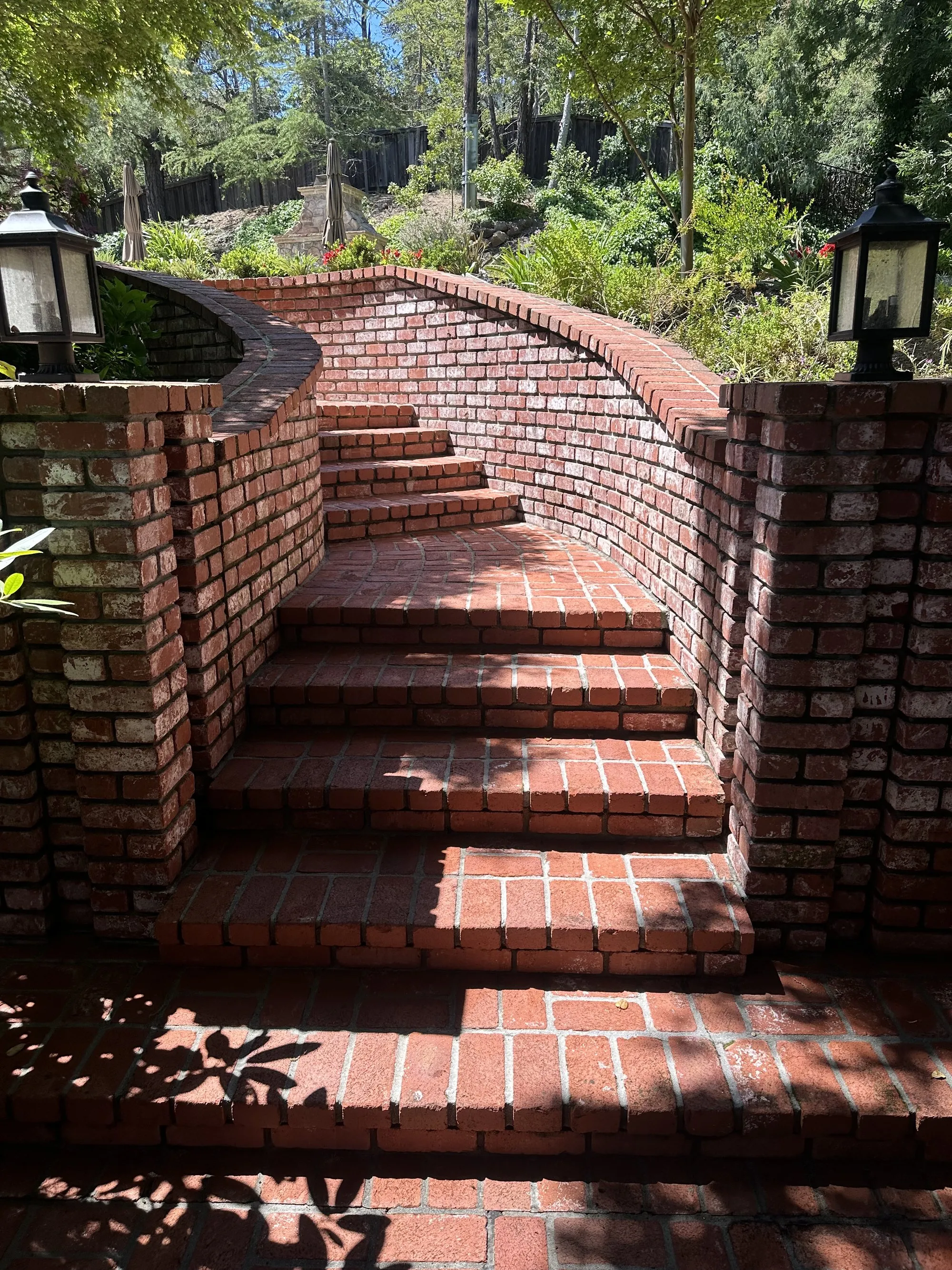 Brick steps