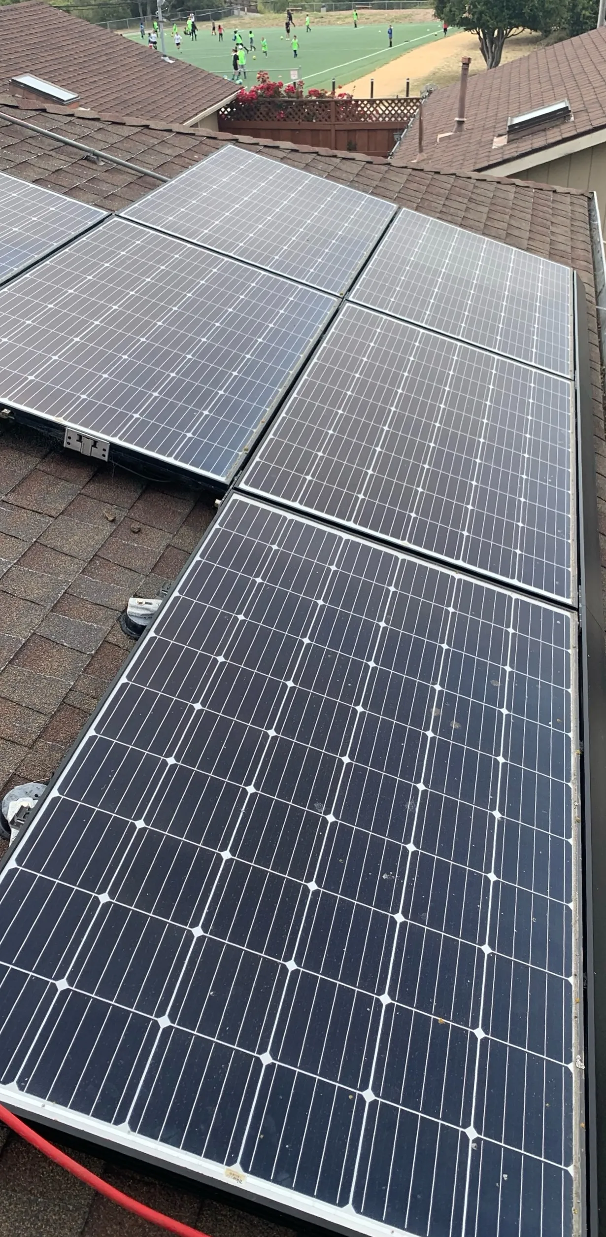 Solar Panel Array — before