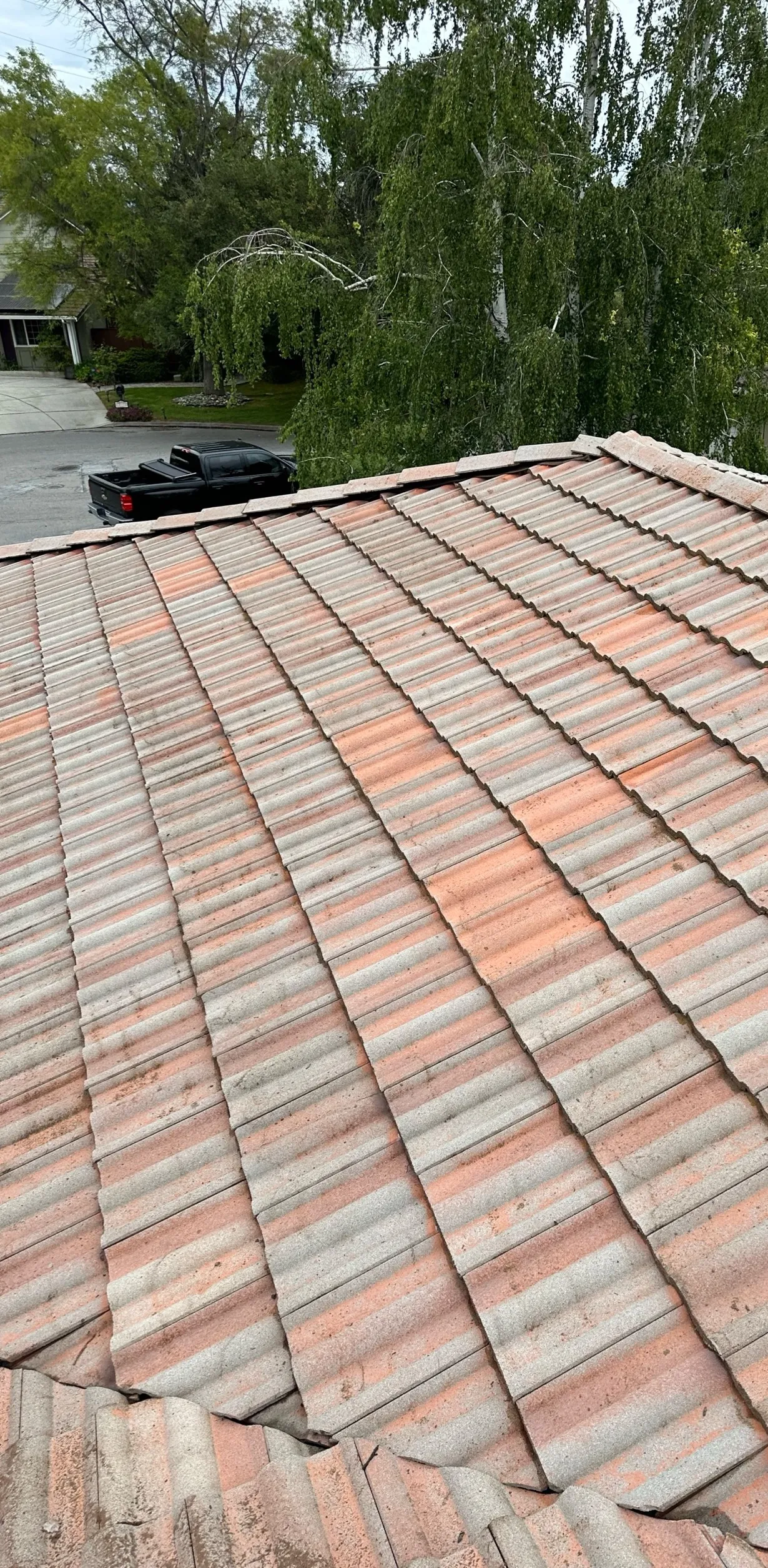 Spanish Tile Roof — after