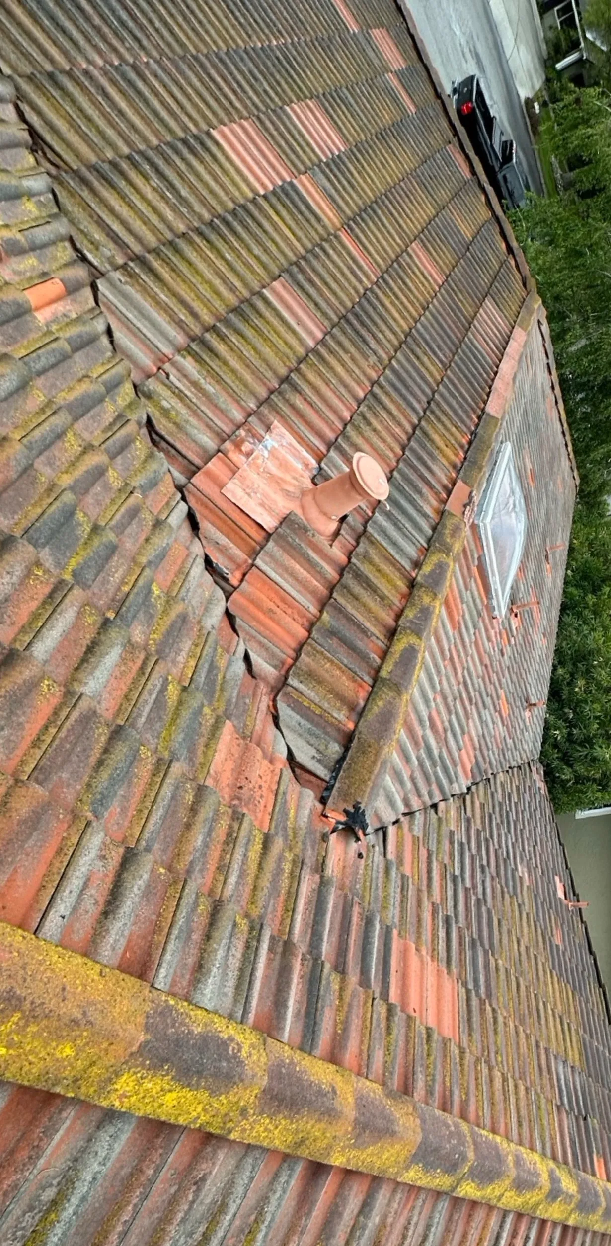 Spanish Tile Roof — before